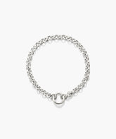 Bold Rolo Chain Charm Bracelet-Sterling Silver / 6 inches