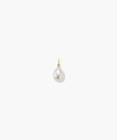 Organic Pearl Charm-14k Yellow Gold / Pearl