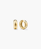Plush Small Hoops-14k Yellow Gold