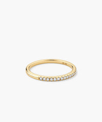 Diamonds Team Ring-14k Yellow Gold / Natural Diamond / 7