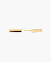 Bar Studs-10k Yellow Gold