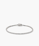 Lab Grown Diamond Tennis Bracelet 1.8mm-14k White Gold / Lab Grown Diamond / 7.5 inches
