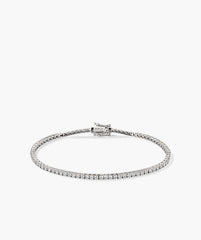 Lab Grown Diamond Tennis Bracelet 1.8mm-14k White Gold / Lab Grown Diamond / 7.5 inches