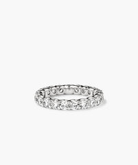 3mm Lab Grown Diamond Eternity Band-14k Yellow Gold / Lab Grown Diamond / 5