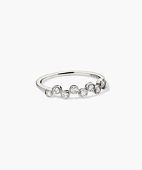 Ziggy Ring-Sterling Silver / Lab Grown Diamond / 4