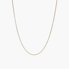 Cable Chain Necklace-14k Yellow Gold / 20 inches