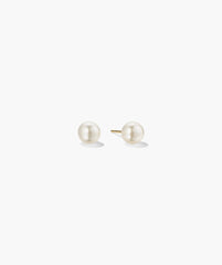Pearl Oversized Studs-18k Gold Vermeil / Pearl