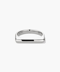 Bold Puzzle Stacking Ring-Sterling Silver / 10