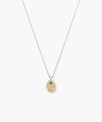 Jojo Loop Pendant Necklace-Sterling Silver, 18k Gold Vermeil / 16-18 inches