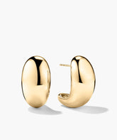 Mega Dôme Earrings-18k Gold Vermeil