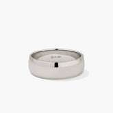 6mm Curve Band-Platinum / 12