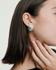 Stevie Ripple Studs-Sterling Silver