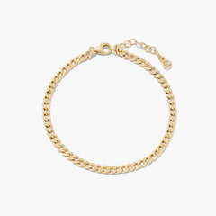Curb Bracelet-10k Yellow Gold / 6-7 inches