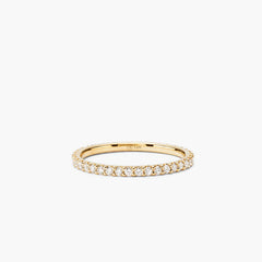 Diamond Eternity Band-14k Yellow Gold / Natural Diamond / 4