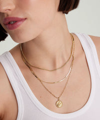Timepiece Chain Necklace-14k Yellow Gold / 16 inches