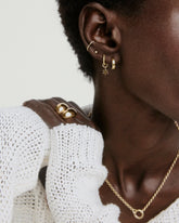 Bold Huggie Hoops-18k Gold Vermeil