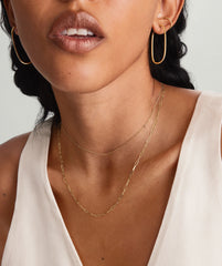 Boyfriend Bold Chain Necklace-10k Yellow Gold / 18 inches