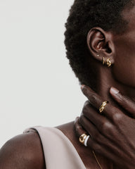 Brioche Ring-18k Gold Vermeil / 4