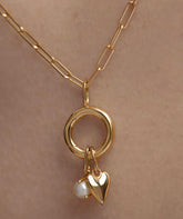 Heart Charm-14k Yellow Gold