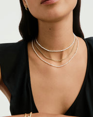 Curb Chain Necklace-14k Yellow Gold / 14-16 inches
