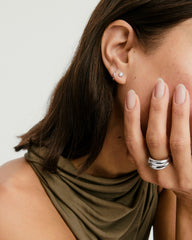 Lab Grown Diamond Round Studs 0.5 TCW-14k Yellow Gold / Lab Grown Diamond