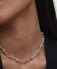 Base Chain Convertible Necklace-Sterling Silver / 20 inches
