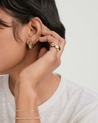 Charlotte Bold Hoops-18k Gold Vermeil