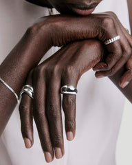Dôme Ring-Sterling Silver / 4