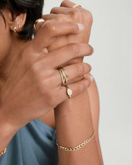 Signet Ring-10k Yellow Gold / 7