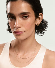 Mini Serpentine Necklace-14k Yellow Gold / 18 inches