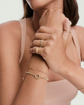 Bold Eternity Line Band-18k Gold Vermeil / 6