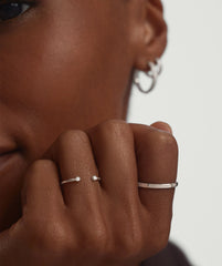 2mm Curve Band-Platinum / 4.5