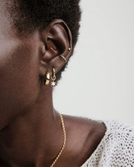 Bold Small Hoops-14k Yellow Gold