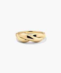 Brioche Ring-18k Gold Vermeil / 4
