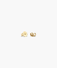 Fleurette Mini Studs-14k Yellow Gold / Lab Grown Diamond