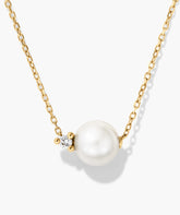 Amelie Necklace-14k Yellow Gold / Pearl / 16-18 inches