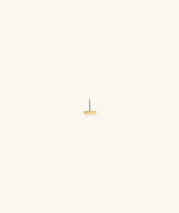 Piercing Studio - Mini Heart Flat Back Stud-14k Yellow Gold