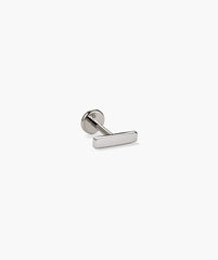 Piercing Studio - Single Bar Stud-14k White Gold