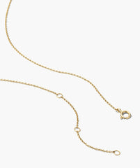 Better Half Heart Necklace-14k Yellow Gold / Lab Grown Diamond