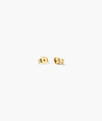 Better Half Heart Studs-14k Yellow Gold / Lab Grown Diamond