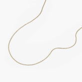 Cable Chain Necklace-14k Yellow Gold / 20 inches