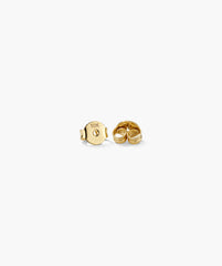 Single Maris Shell Mini Stud-10k Yellow Gold