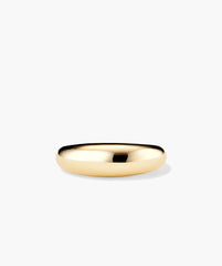 Thin Dôme Ring-14k Yellow Gold / 3