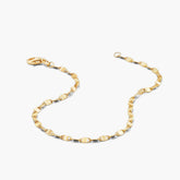 Anchor Chain Anklet-14k Yellow Gold / 10.5 inches