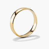 4mm Curve Band-14k Yellow Gold / 6.5