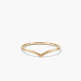 Wishbone Ring-14k Yellow Gold / 4