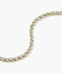 Patra Diamond Tennis Bracelet-14k Yellow Gold / Natural Diamond / 7 inches