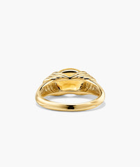 Heirloom Ring-14k Yellow Gold / Honey Quartz / 4