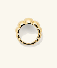 Puffy Charlotte Ring-18k Gold Vermeil / 5