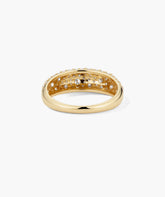 Dôme Pavé Lab Grown Diamond Ring-14k Yellow Gold / 5 / Lab Grown Diamond